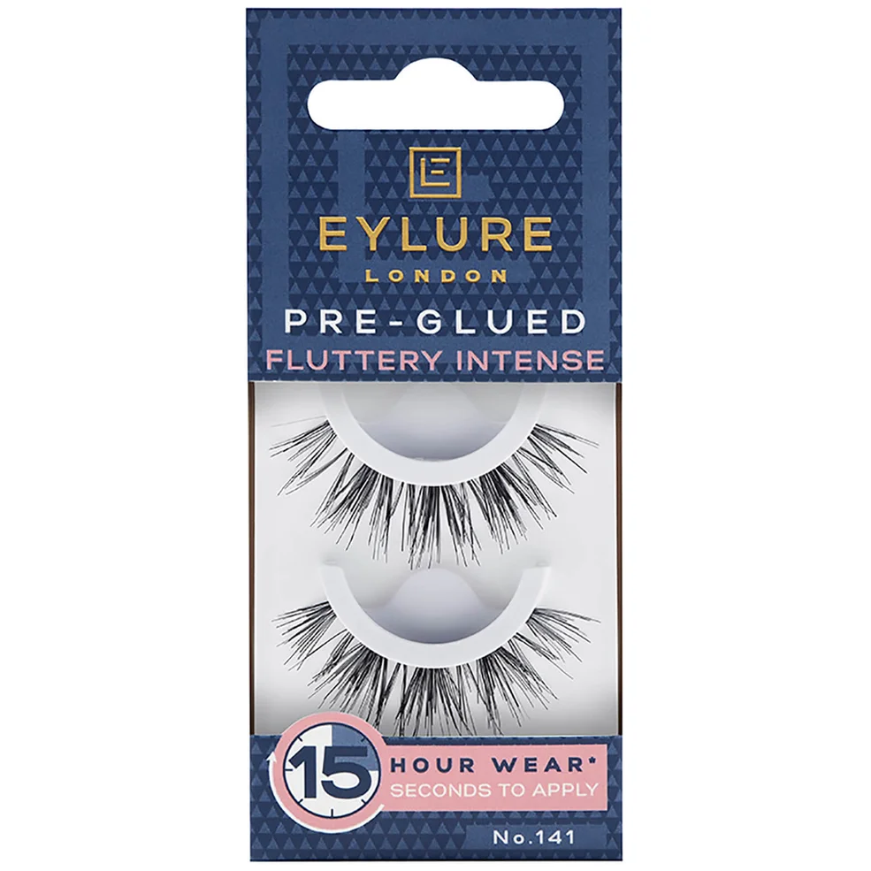 Eylure Pre-Glued False Lashes - Fluttery Intense No. 141 Immagine 1