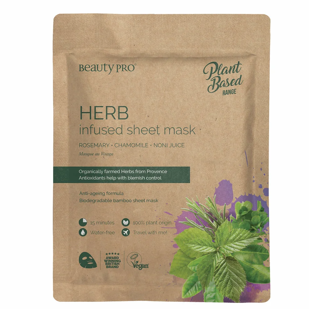 BeautyPro Herb Rebalancing Sheet Mask 22ml Immagine 1