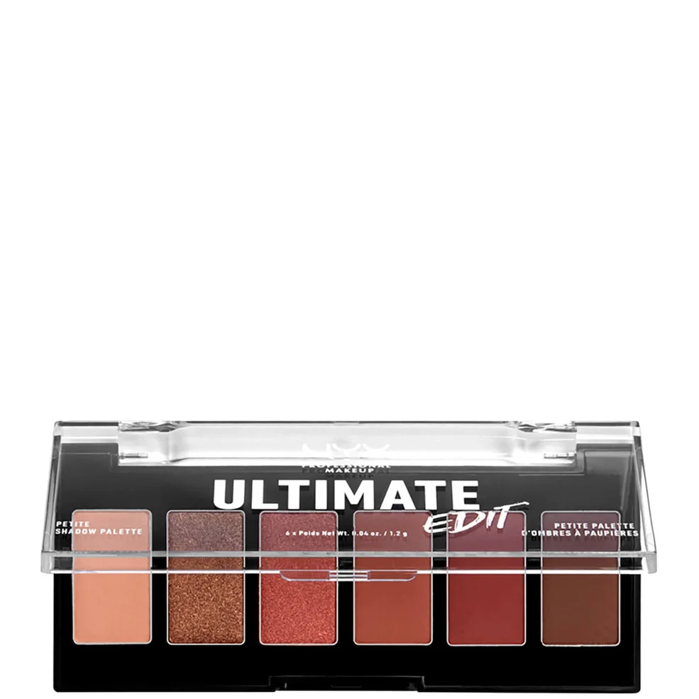 NYX Professional Makeup Ultimate Edit Petite Eye Shadow Palette - Neutri caldi Immagine 1