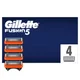 Gillette Fusion5 Replacement Blades (4 Refills)