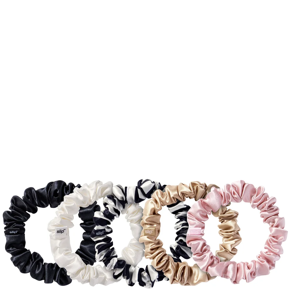Slip Silk Midi Scrunchies - Multi (Pack of 5) Immagine 1