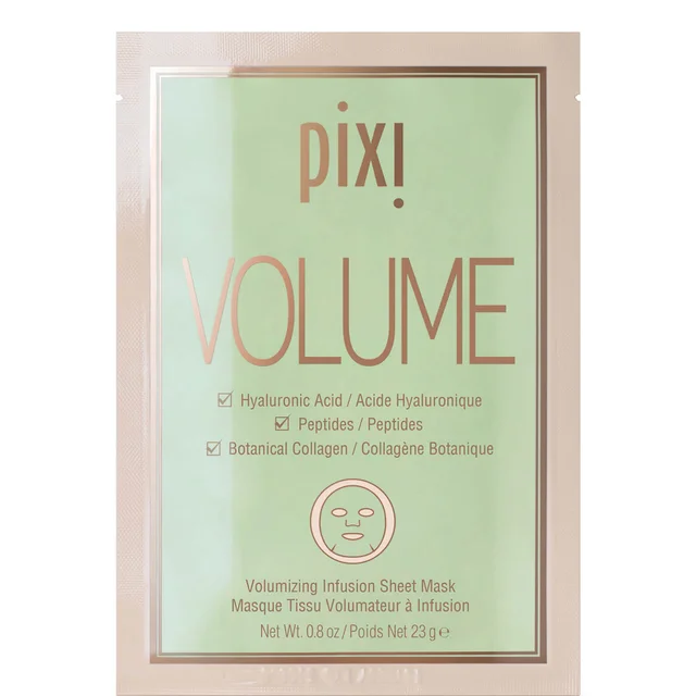 PIXI VOLUME maschera in tessuto booster di collagene (confezione da 3)
