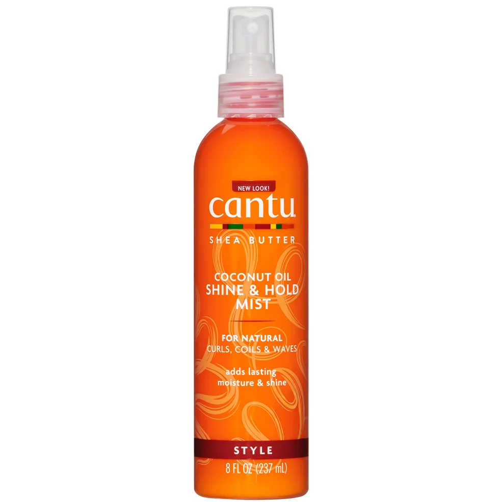 Cantu Shea Butter for Natural Hair Shine & Hold Spray all'Olio di Cocco per Ricci 237 ml Immagine 1