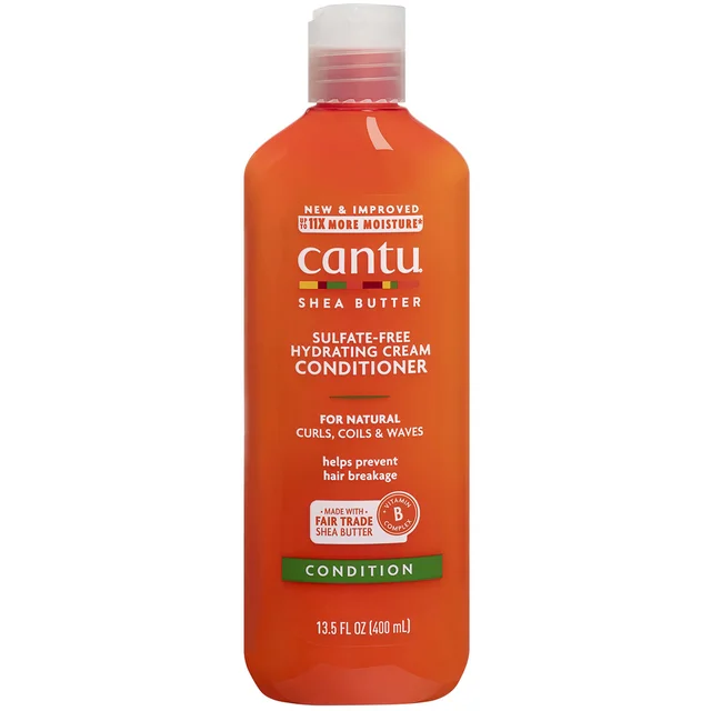 Cantu Shea Butter for Natural Hair Balsamo Idratante in Crema Privo di Solfati 400 ml