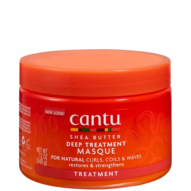 Burro di karité Cantu per la Maschera di Trattamento Profondo dei Capelli Naturali