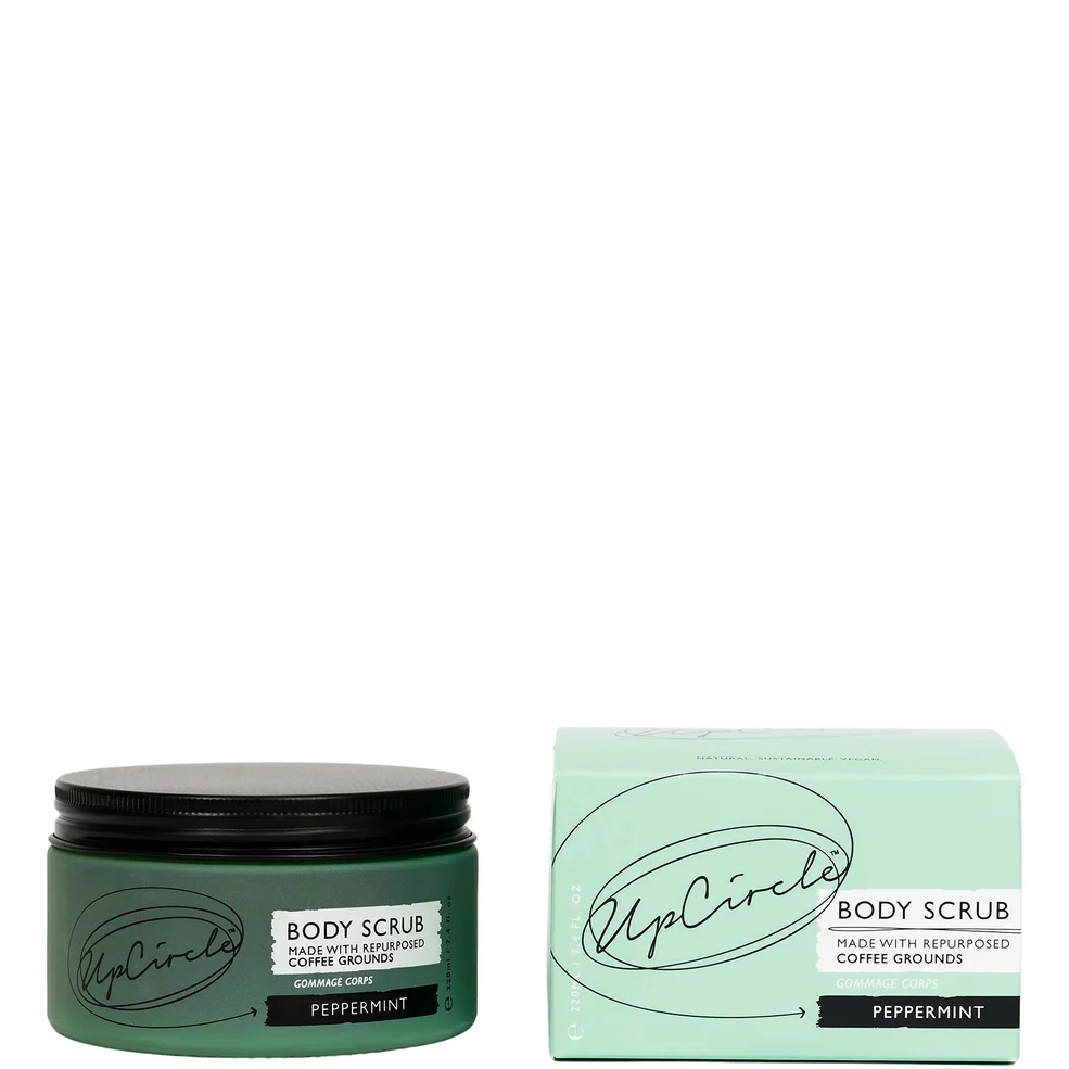UpCircle Peppermint Body Scrub corpo al caffè 200ml Immagine 1