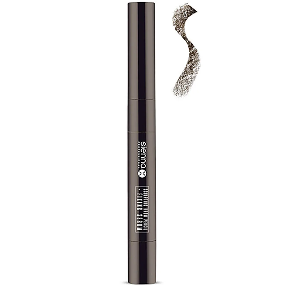Sienna X Sculpting Brow Pencil and Fixing Serum - Dark Brunette Immagine 1