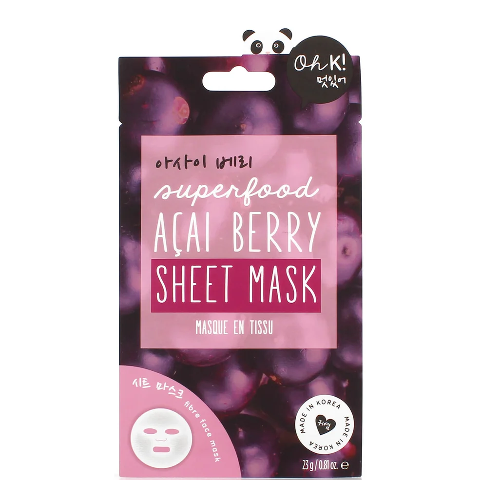 Oh K! Acai Sheet Mask 23g Immagine 1