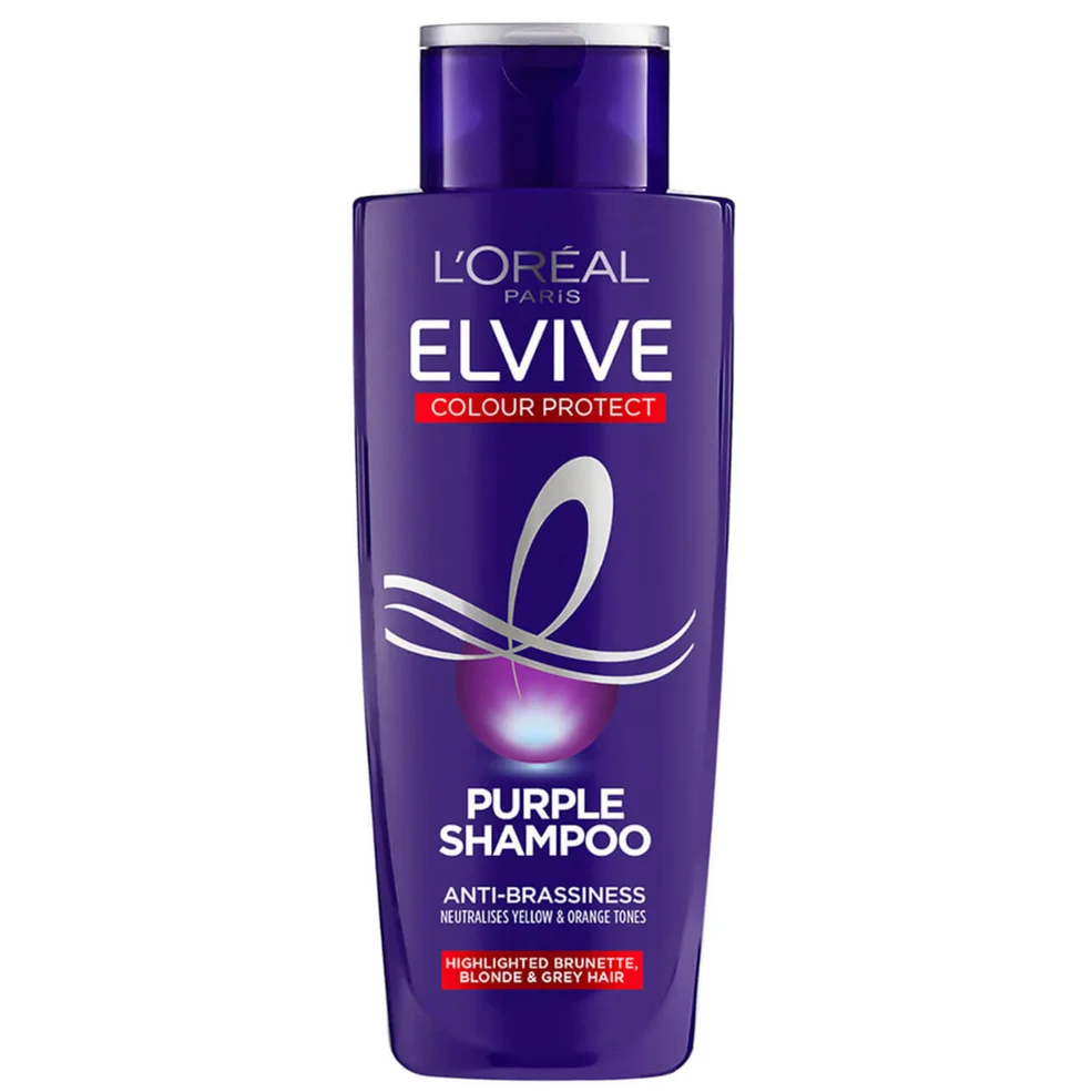 L'Oréal Paris Elvive Colour Protect Shampoo Viola Anti-giallo 200 ml Immagine 1