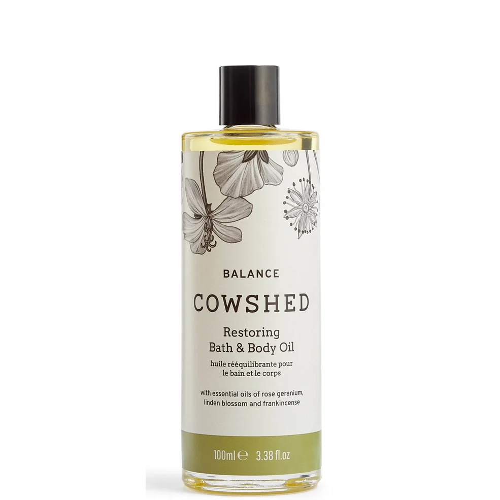 Cowshed BALANCE Restoring Bath & Body Oil 100ml Immagine 1