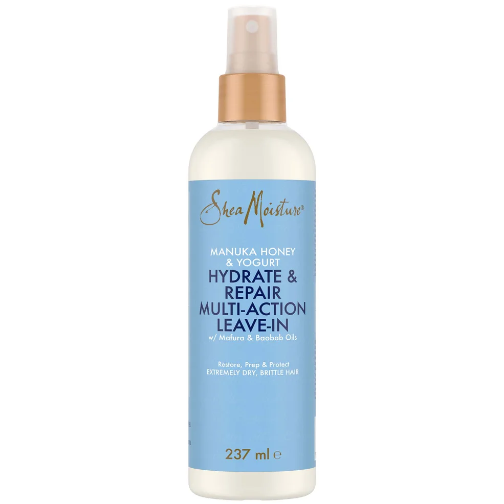 Shea Moisture balsamo senza risciacquo multi-azione idrata e ripara con miele di manuka e yogurt 237 ml Immagine 1