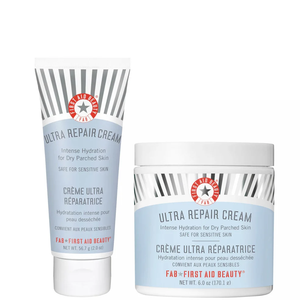First Aid Beauty Ultra Repair Honeysuckle Home and Away Cream Duo Immagine 1