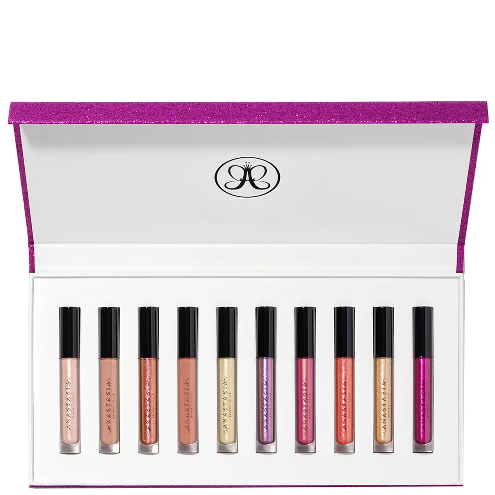 Anastasia Beverly Hills Lip Gloss - 10 Piece Holiday Set Immagine 1