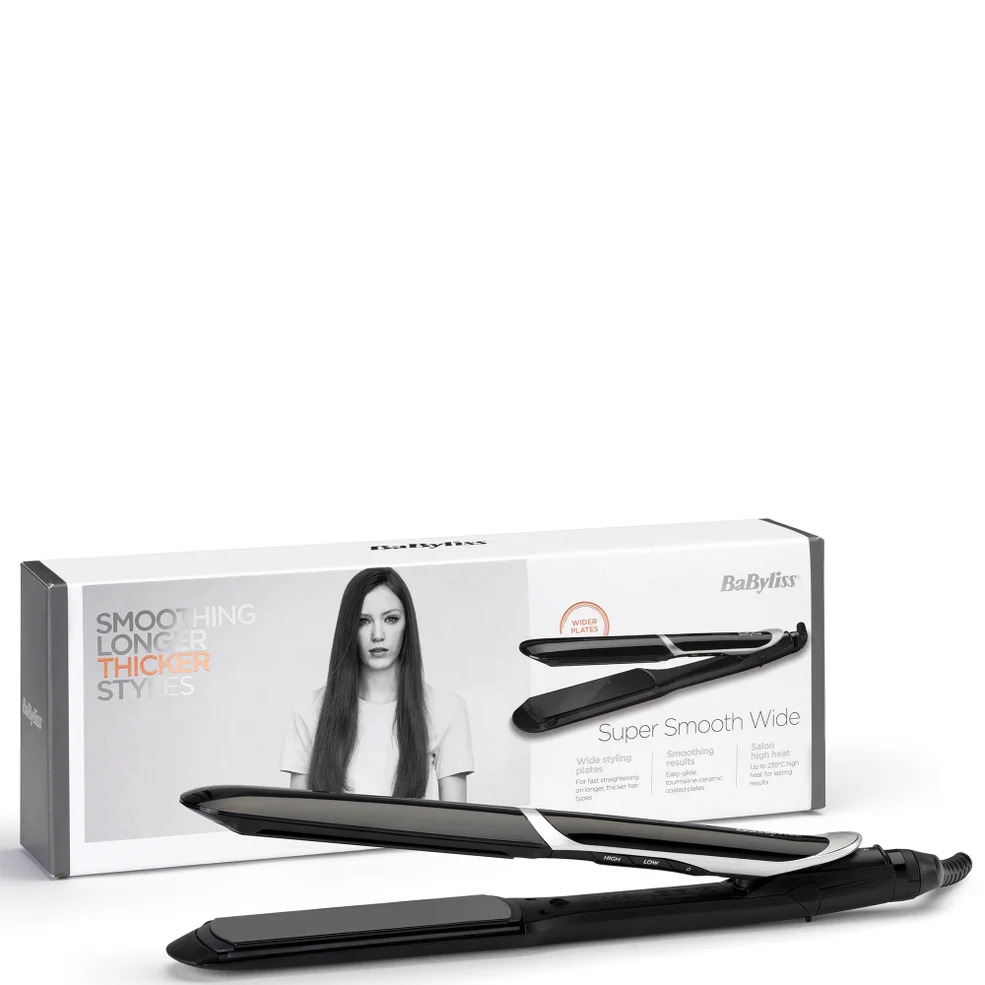 BaByliss Smooth Pro Wide 235 Piastra Capelli Immagine 1