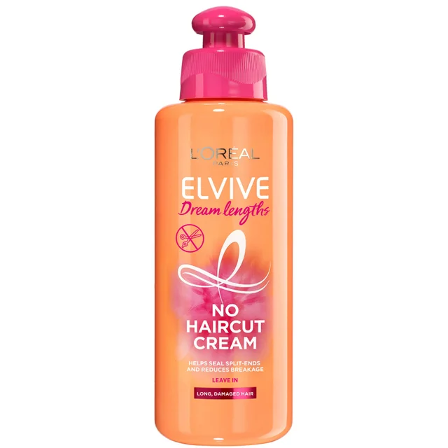 L'Oréal Paris Elvive Dream Lengths Crema Bye-Bye Spuntatina per Capelli Lunghi 200 ml