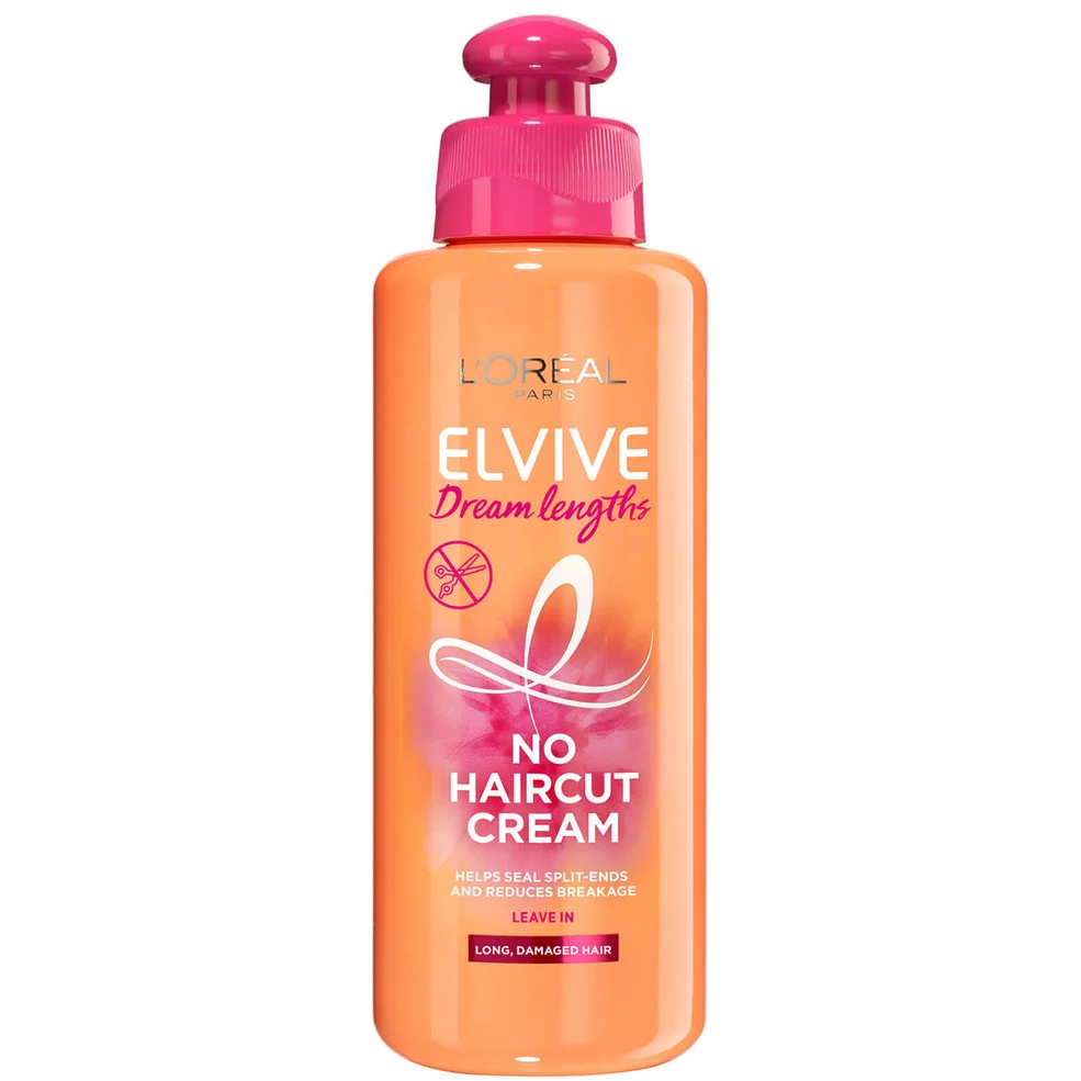L'Oréal Paris Elvive Dream Lengths Crema Bye-Bye Spuntatina per Capelli Lunghi 200 ml Immagine 1