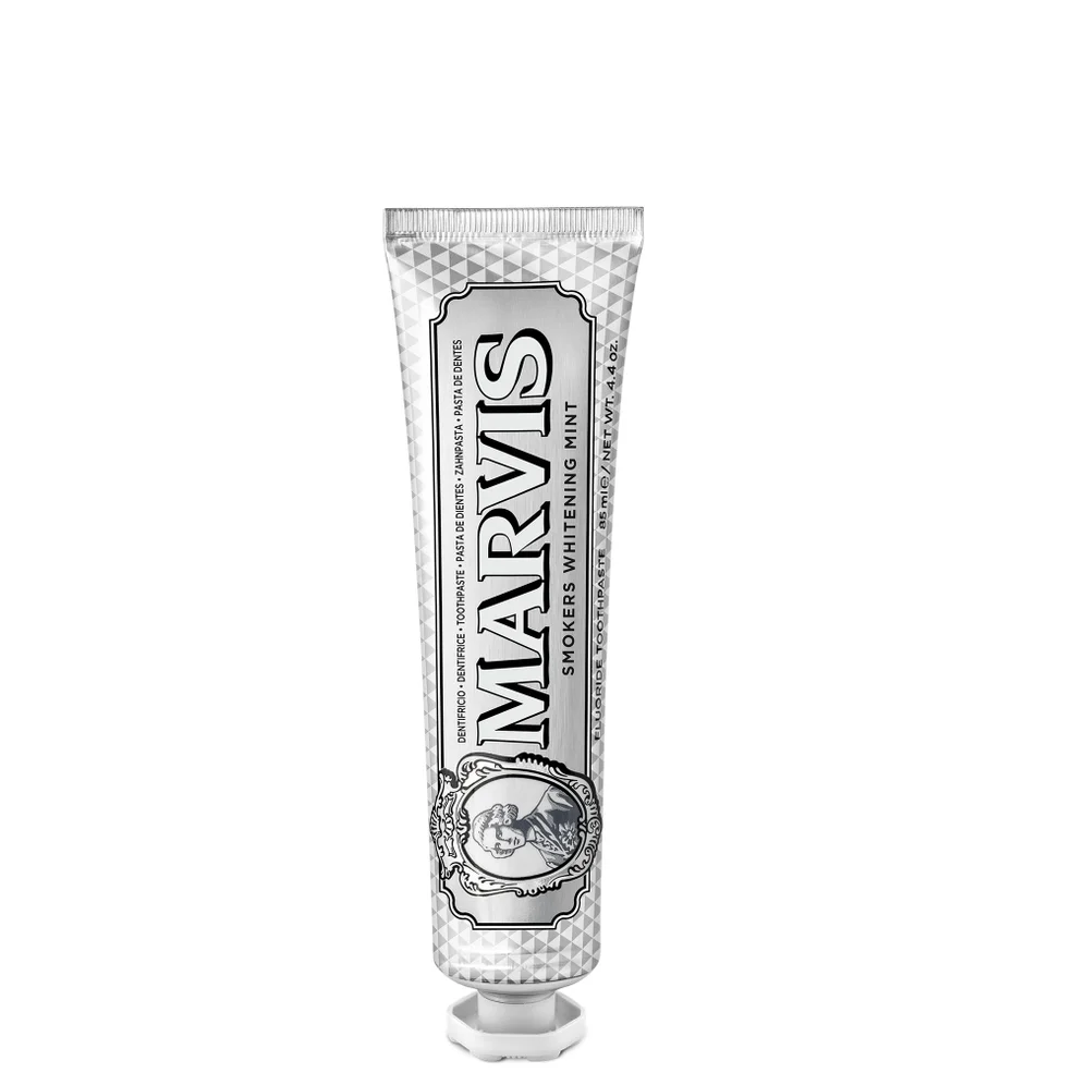 Marvis dentifricio sbiancante alla menta per fumatori (85 ml) Immagine 1