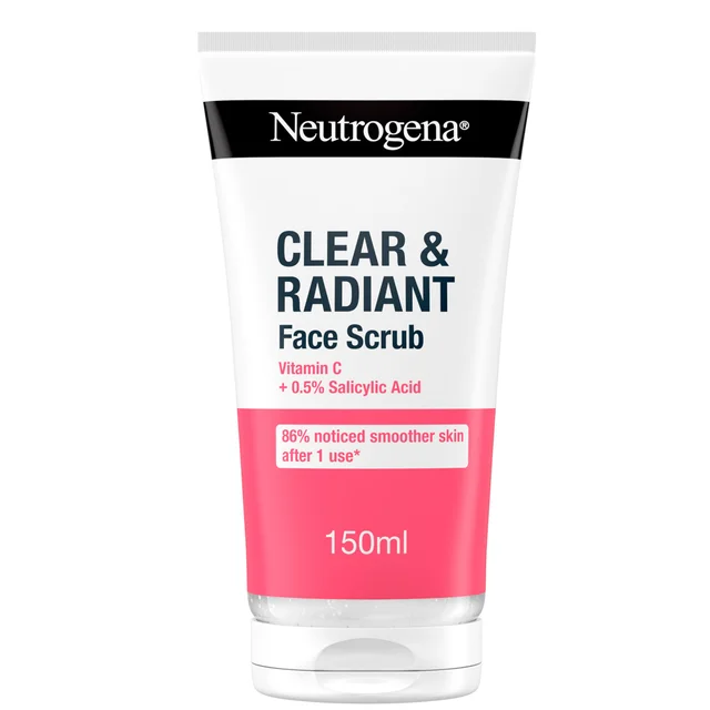 Neutrogena Clear and Radiant scrub viso 150 ml