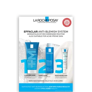 La Roche-Posay Cofanetto Effaclar Sistema in 3 Fasi Anti-iperfezioni 440 ml - undefined undefined