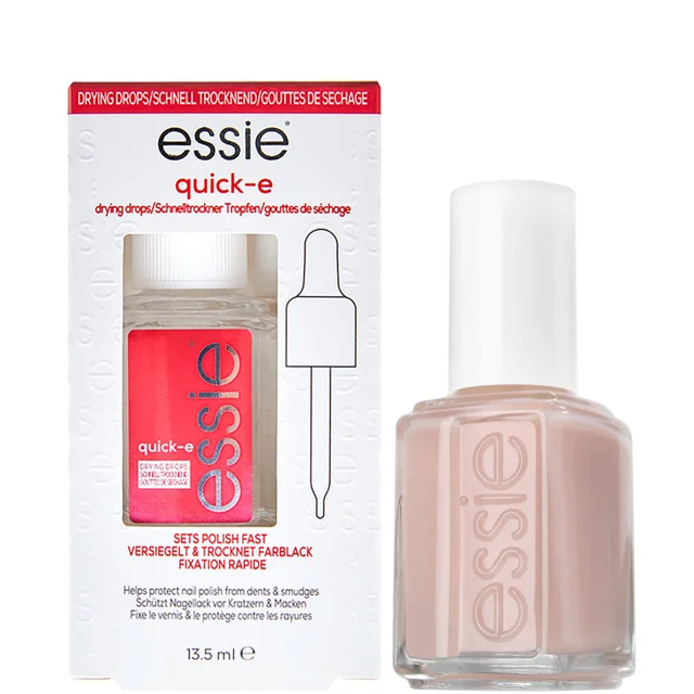 essie set esclusivo Ballet Slippers di smalto rosa e gocce per asciugatura rapida