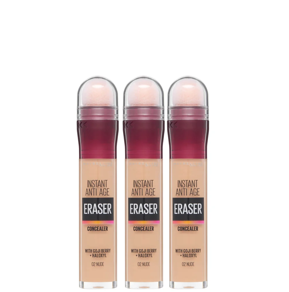 Maybelline Instant Anti-Age Eraser Eye Concealer 3 Pack Exclusive Immagine 1