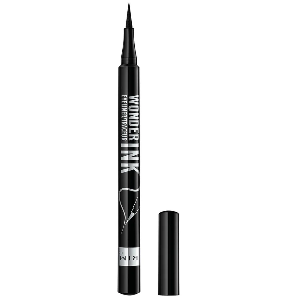 Rimmel Wonder’Ink eyeliner liquido - Nero 1,2 ml Immagine 1