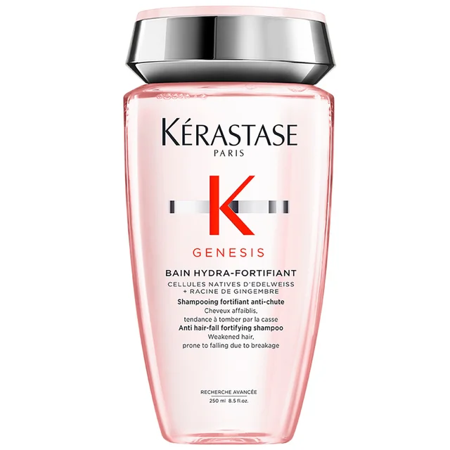 Kérastase Genesis Bain Hydra-Fortifiant Shampoo Fortificante Anti-caduta per Capelli Grassi 250 ml