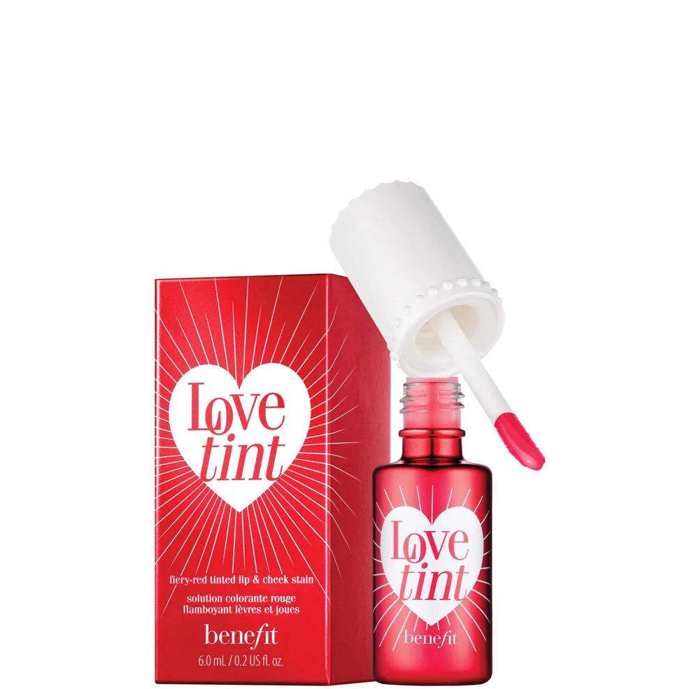 benefit Love Tint Fiery Red Tinted Lip & Cheek Stain 6ml Immagine 1