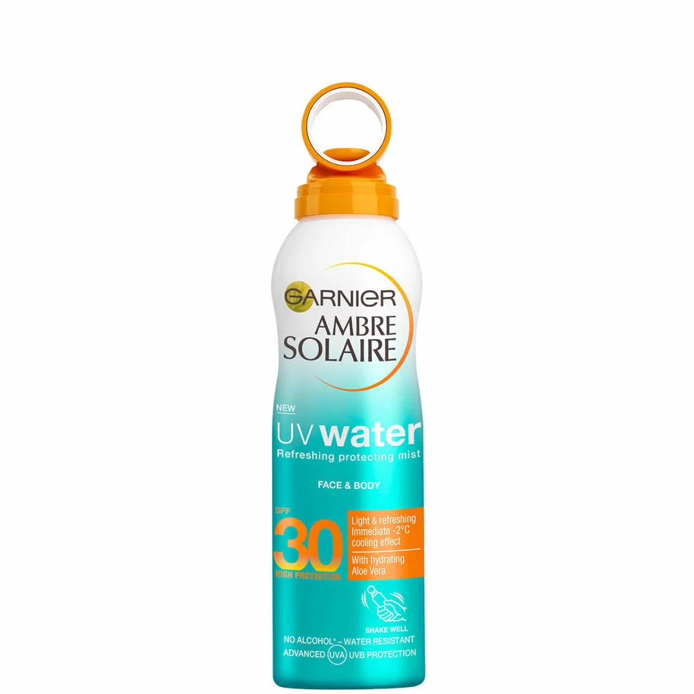 Garnier Ambre Solaire UV Water Clear Sun Cream SPF30 Mist 200ml Immagine 1