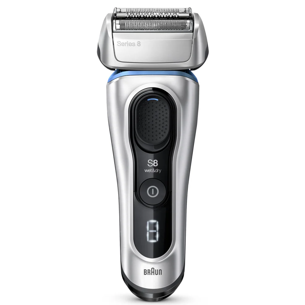 Braun Series 8 8350s Electric Shaver, Silver Immagine 1