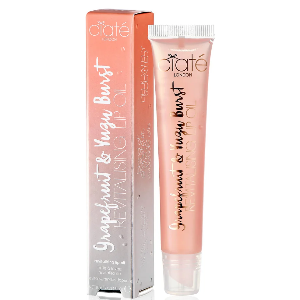 Ciaté London Fruit Burst Lip Oil - Grapefruit & Yuzu 10ml Immagine 1