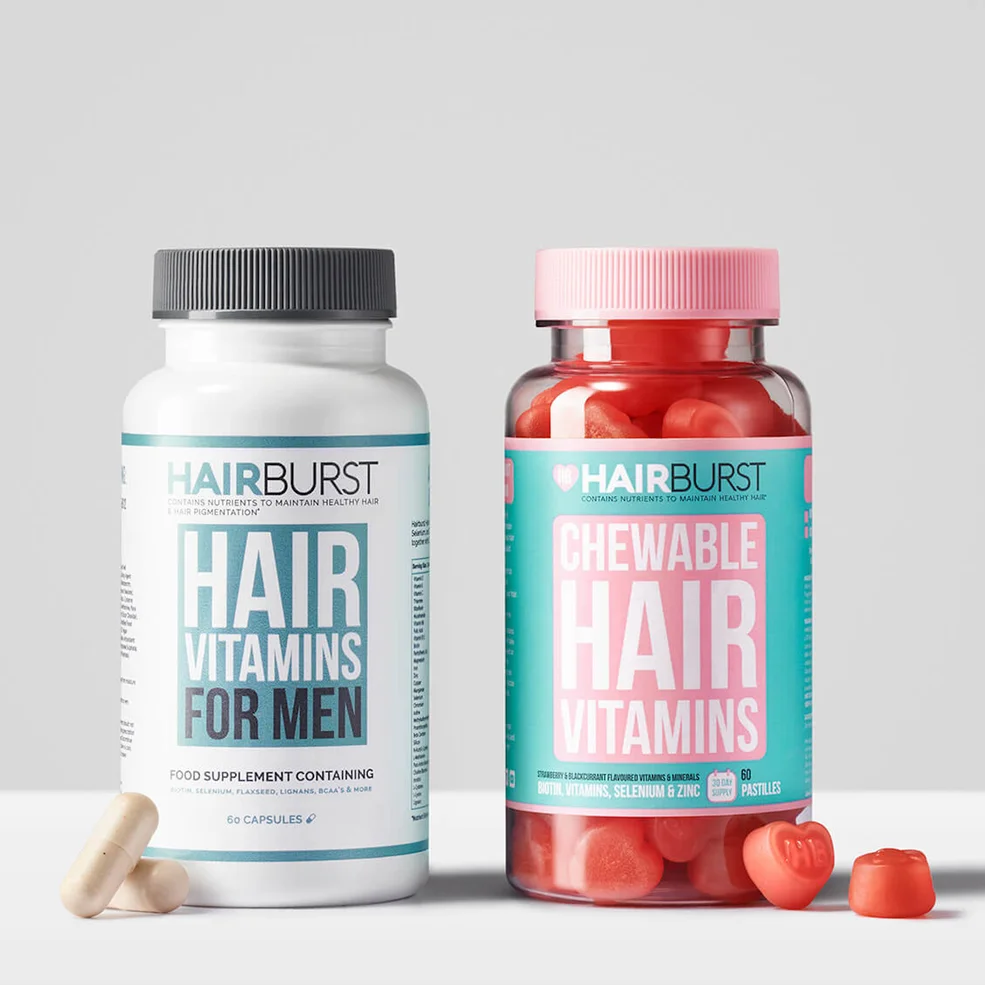Hairburst His & Hers Hair Vitamin Bundle Immagine 1