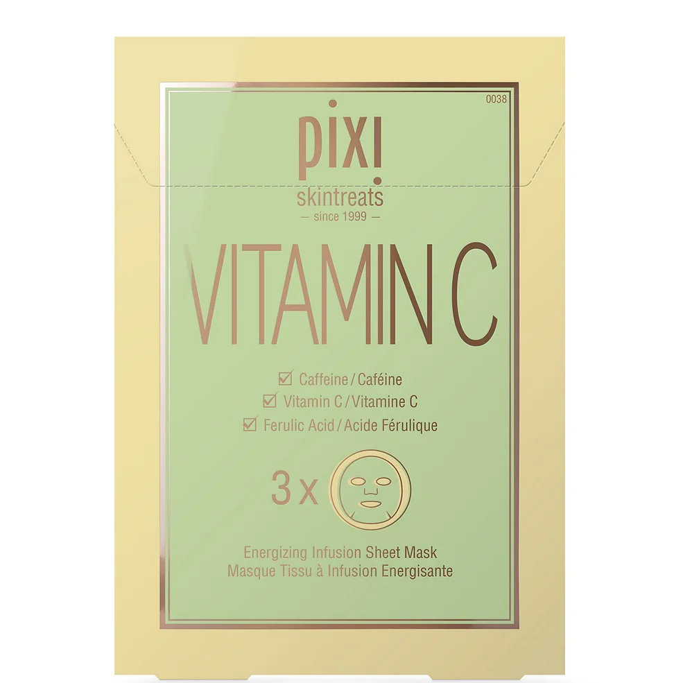 PIXI Vitamin-C Sheet Mask (Pack of 3) Immagine 1
