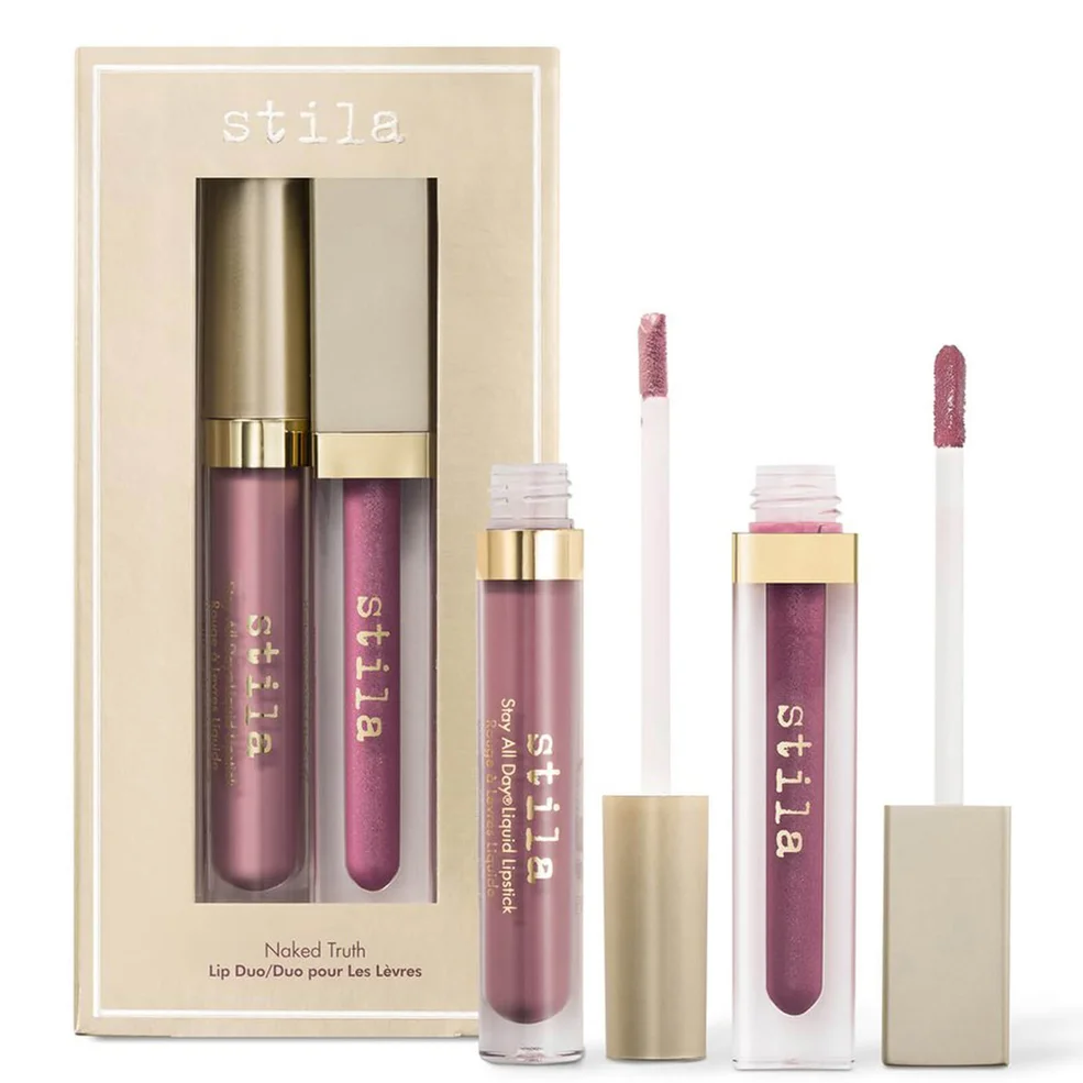 Stila Naked Truth Liquid Lipstick & Lip Gloss Set - Baci & Synergy Immagine 1