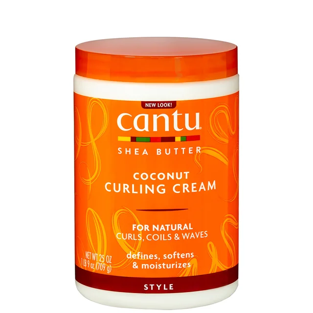 Cantu Shea Butter for Natural Hair Coconut Curling Crema - Salon Size 25 oz