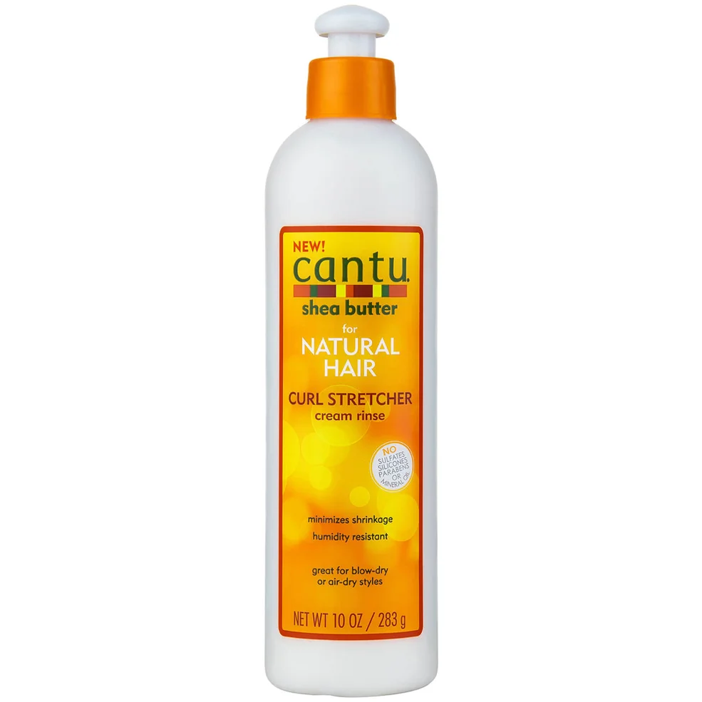 Cantu Burro di karité per Capelli Naturali, Crema per Allungare i Ricci, Risciacquo 10 oz Immagine 1