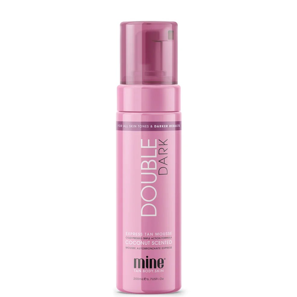 MineTan Double Dark Self Tan Mousse 200ml Immagine 1