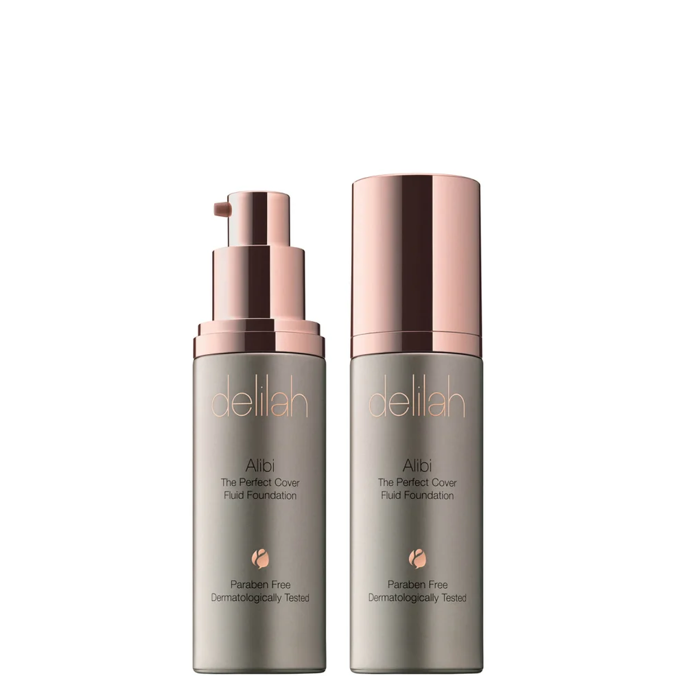 delilah Alibi Fluid Foundation (Various Shades) Immagine 1