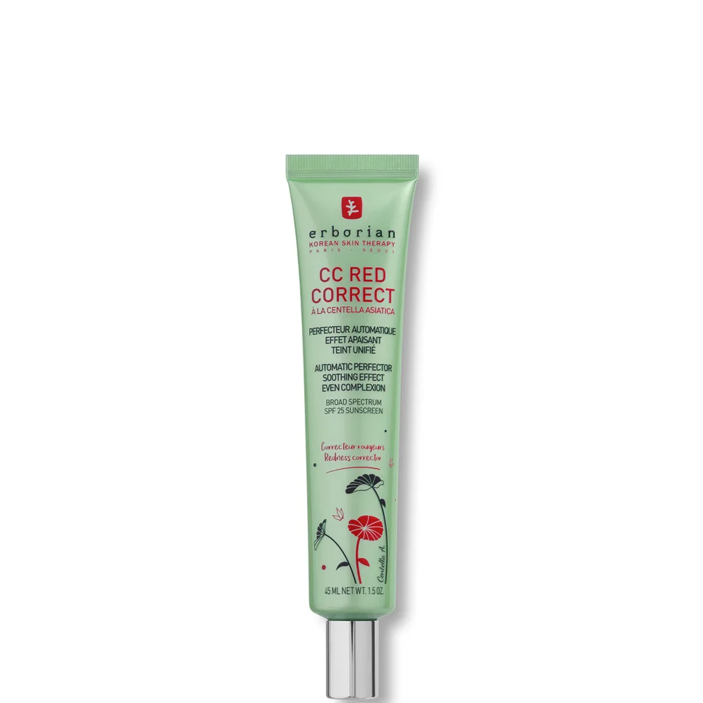 Erborian CC Red Correct - Colour Correcting Anti-Redness Cream With Soothing Effect SPF25 45ml Immagine 1