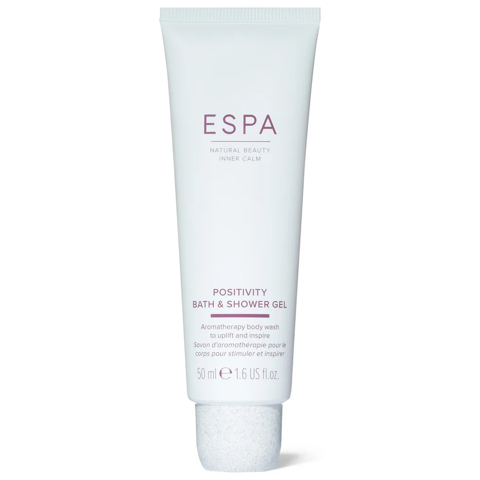 ESPA Positivity Bath and Shower Gel 50ml (Tube) Immagine 1