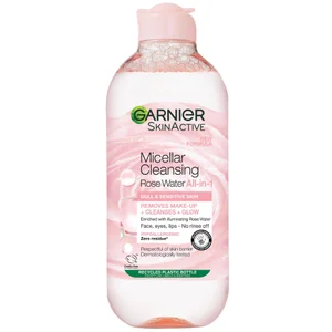 Garnier Acqua Micellare alla Rosa Detergente e Illuminante 400 ml - Option Rose Glow