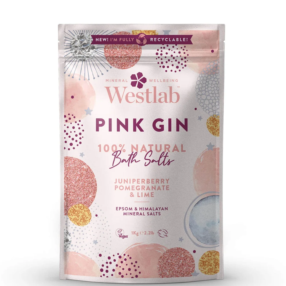 Westlab Pink Gin sali da bagno 1 kg Immagine 1