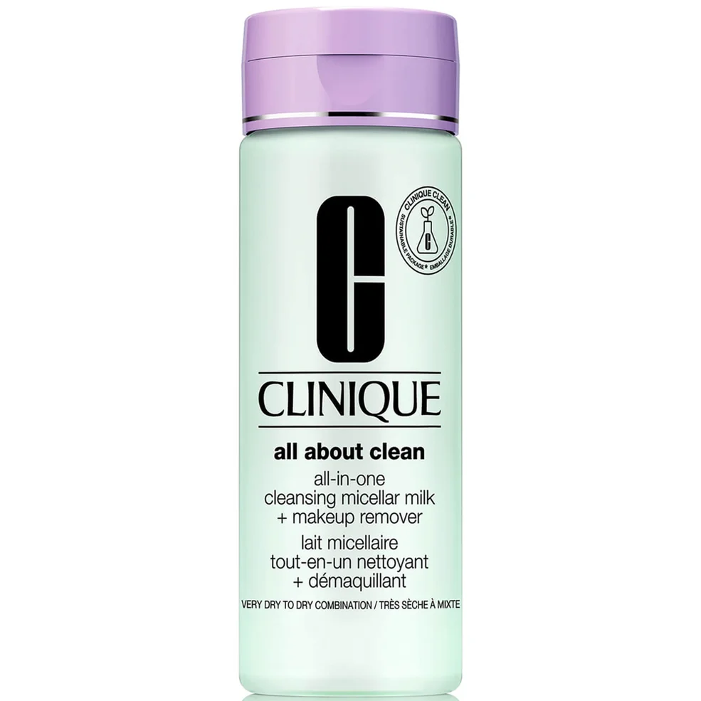 Clinique All in One Cleansing Latte Micellare per Pelle Mista/Secca 200ml Immagine 1