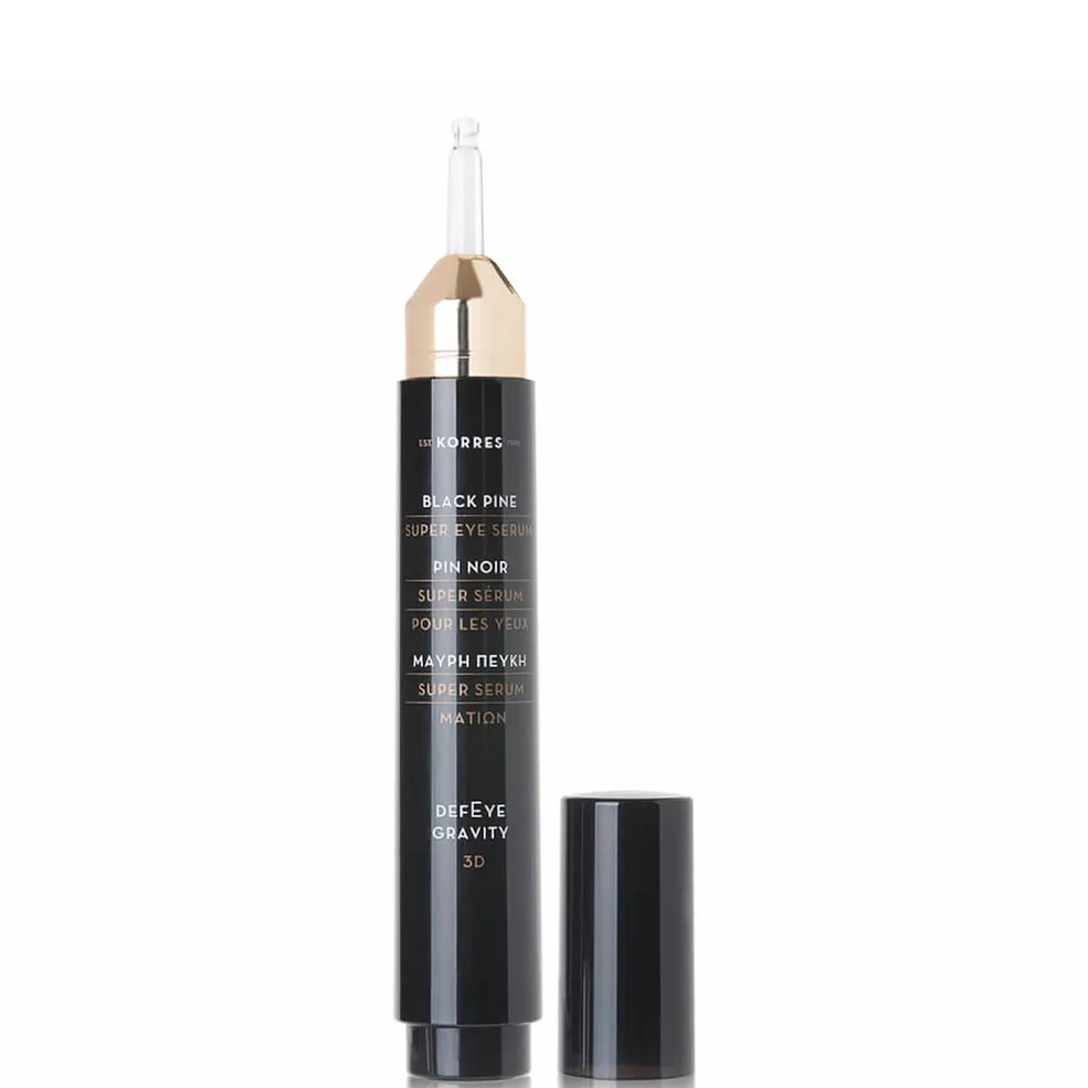 KORRES Black Pine 3D Eye-Lift Super Serum 15ml Immagine 1
