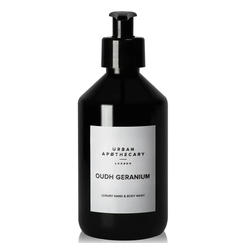 Bagnoschiuma Oudh Geranium Luxury Hand & Body Urban Apothecary 300ml Immagine 1