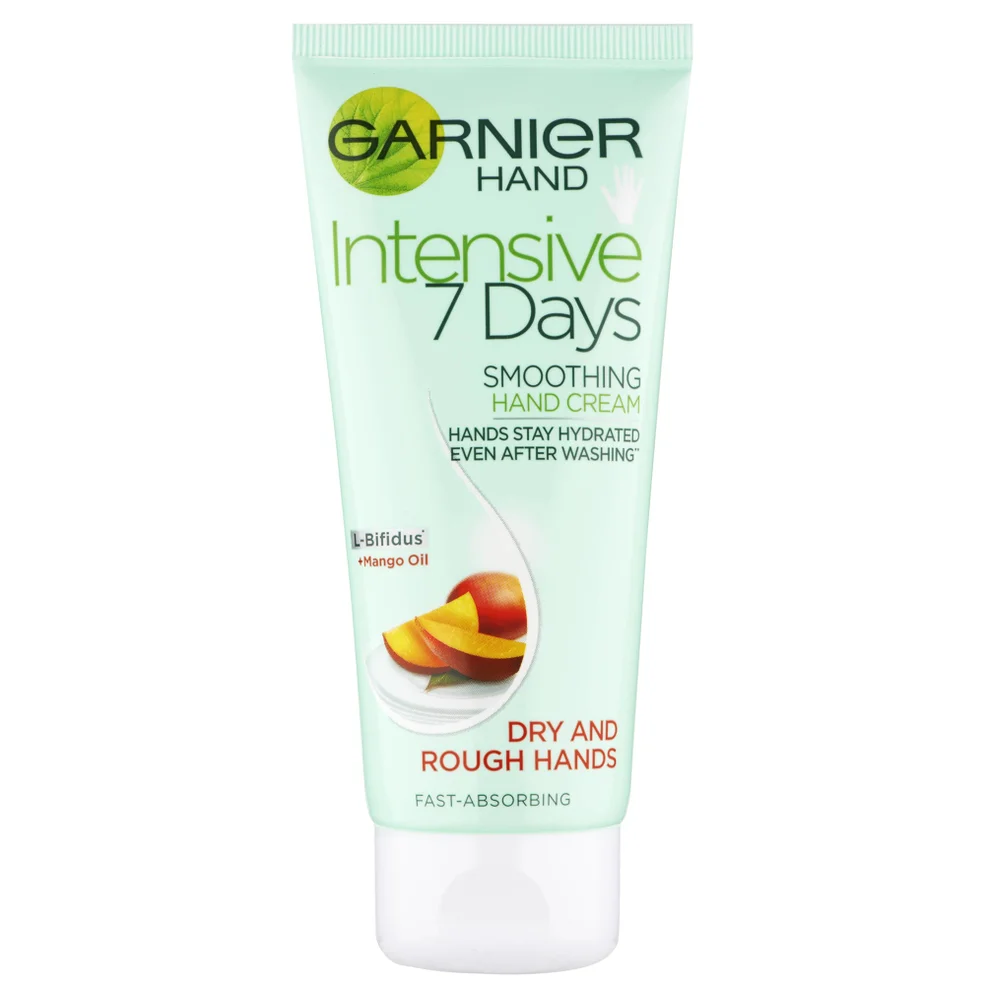 Garnier Intensive 7 Days Mango Hand Cream for Dry/Sensitive Skin 100ml Immagine 1