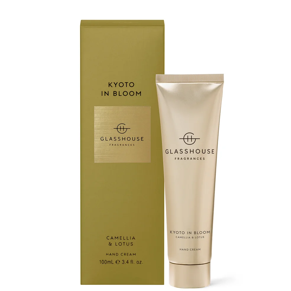 Glasshouse Fragrances Kyoto in Bloom Hand Cream 100ml Immagine 1