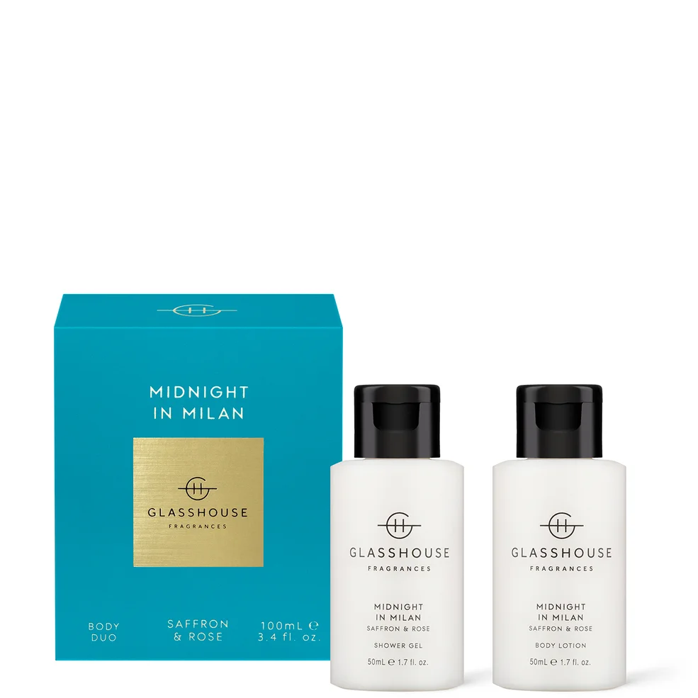 Glasshouse Fragrances Midnight in Milan Mini Body Duo 2 x 50ml Immagine 1
