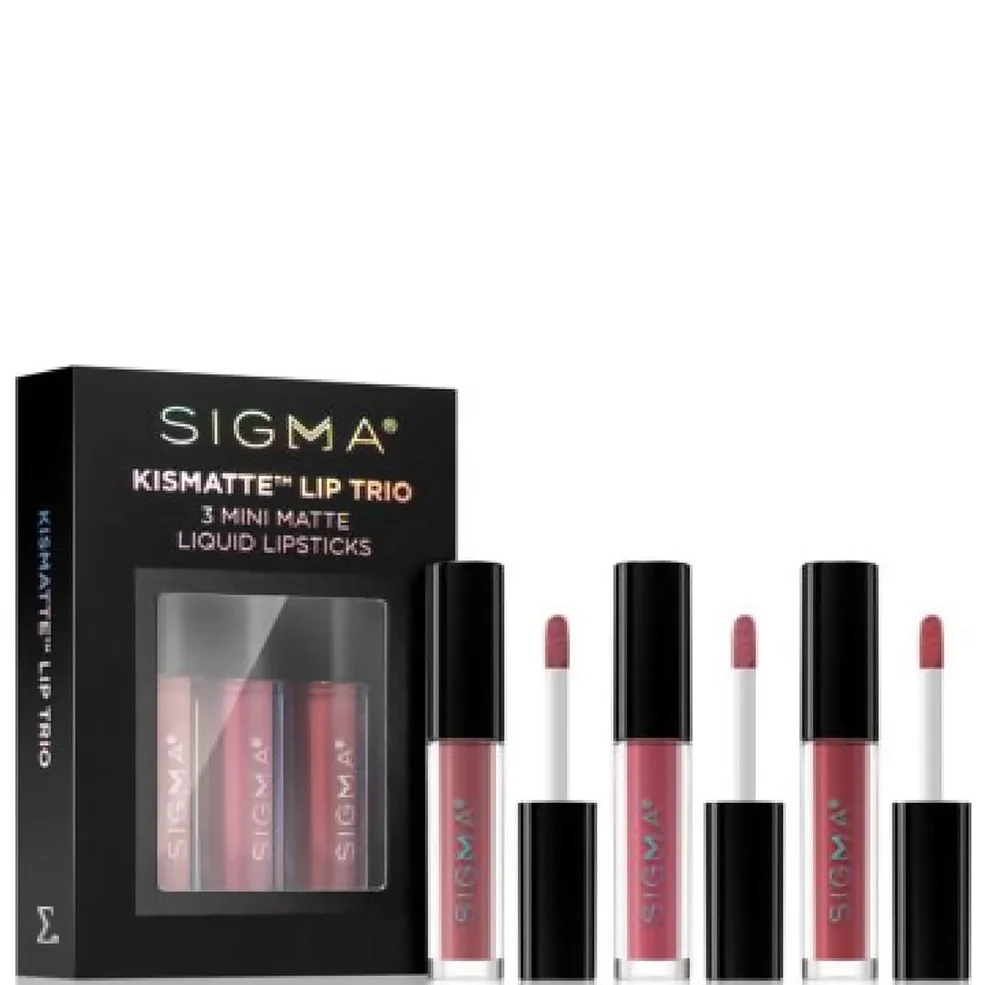 Sigma Beauty Kismatte Lip Trio Liquid Lipsticks Immagine 1