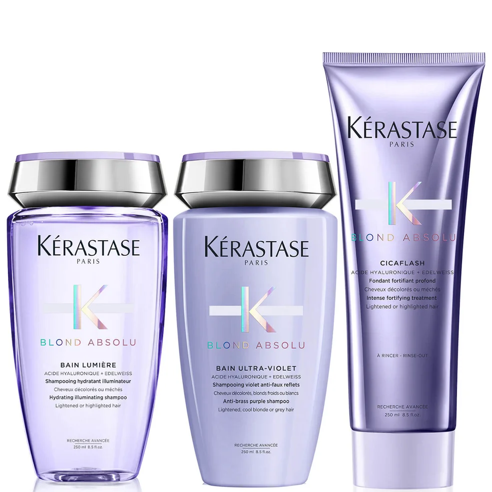 Kérastase Blond Absolu Shine, Strength and Neutralising Trio Immagine 1